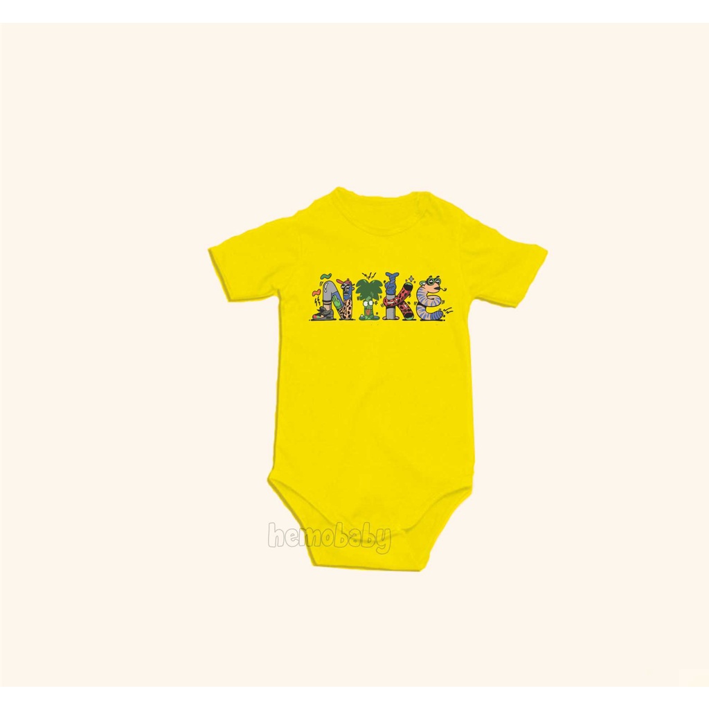 Jumper Bayi Bodysuit N1ke Newborn 0 bulan sd 1 tahun