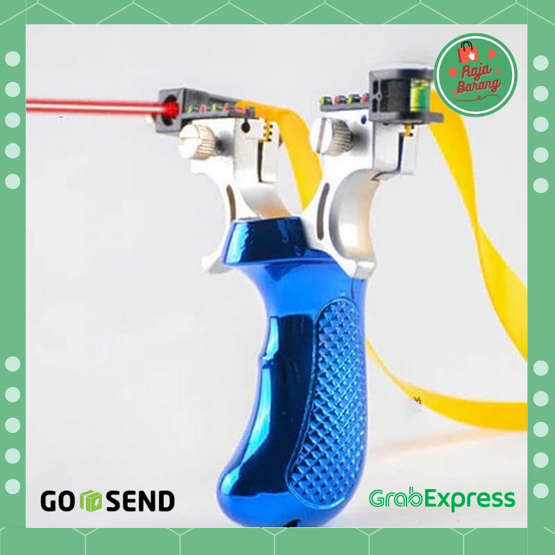 Mainan Anak - Big Power Ketapel Tactical Slingshot with Laser Sight