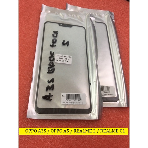 Oppo A3S Kaca LCD kaca depan kaca touchscreen OPPO A3S