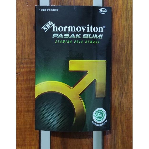 Neo Hormoviton Pasak Bumi / Suplemen Pria / Menjaga Stamina / 5 Kapsul