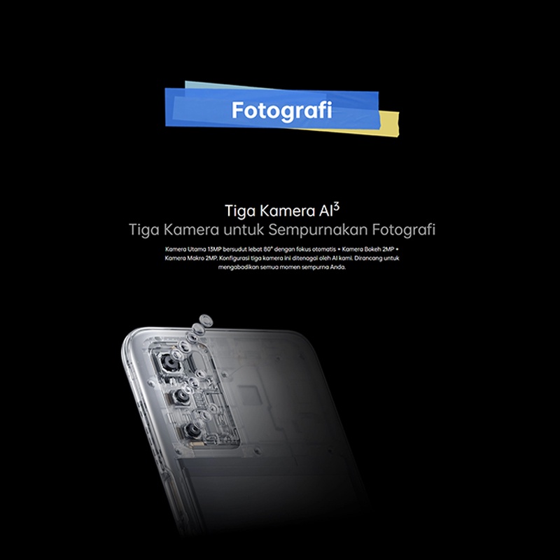 HP OPPO A16 A55 RAM 3GB/4GB ROM 32GB/64GB 6.52inc,13MP Camera, HD+ Eye-care Display, 5000mAh,Garansi resmi,COD-3