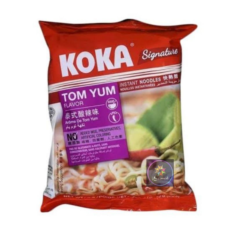 

Mie Instan Singapore Koka Rasa Tom Yam/mie instan Import