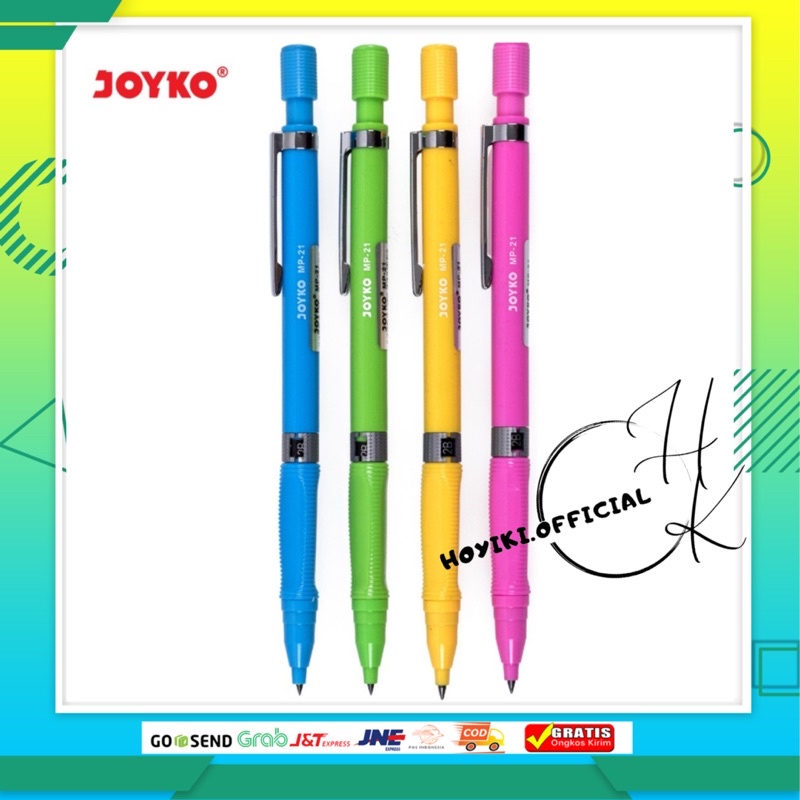 

JOYKO Pensil Mekanik Joyko Mechanical Pencil MP-21 2.0mm Pensil 2B Isi Ulang
