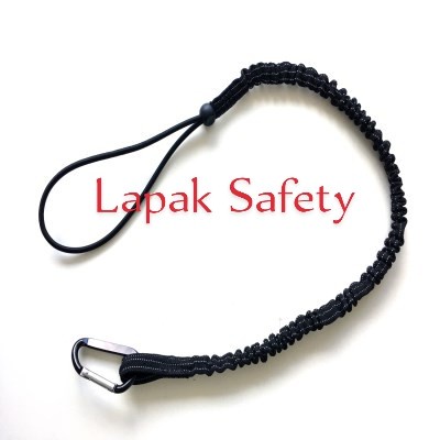 

Gaya Hiqh Quality Elastic Cord Tool Lanyard With Climbing Hook Hemat