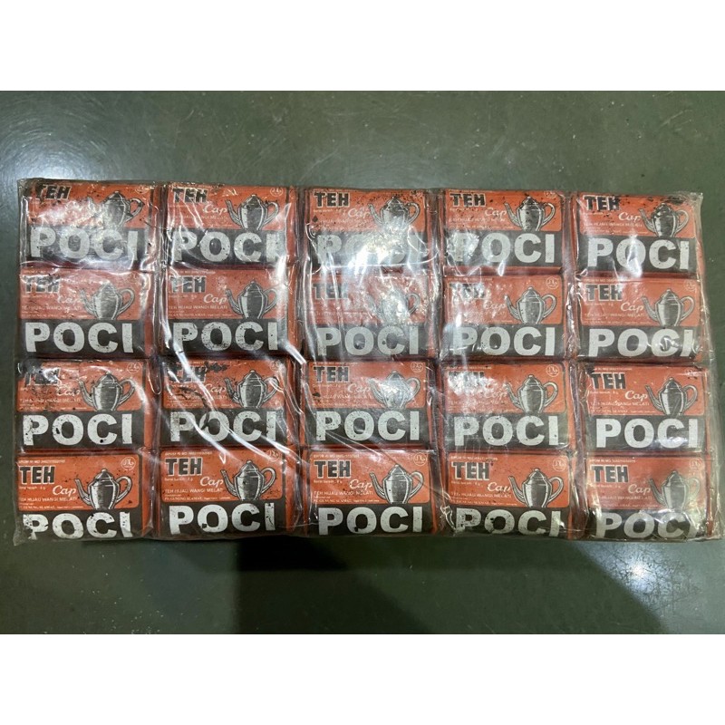 

teh CAP POCI COKLAT bubuk 8 GR / pak