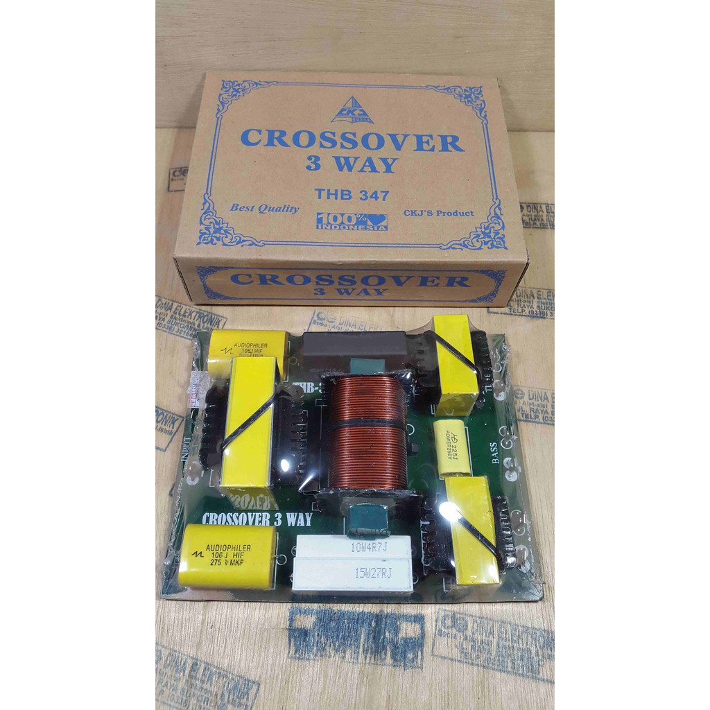 KIT CROSSOVER PASIF - 3 WAY