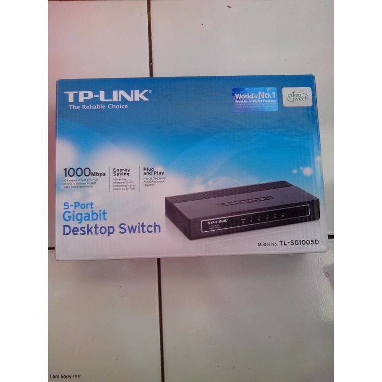 TP-LINK TL-SG 1005D HUB GIGABIT