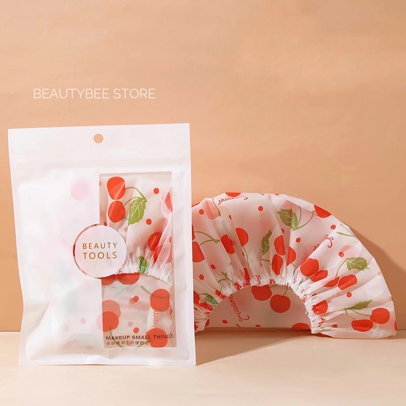 SHOWER CAP CHERRY TEBAL PREMIUM C0858