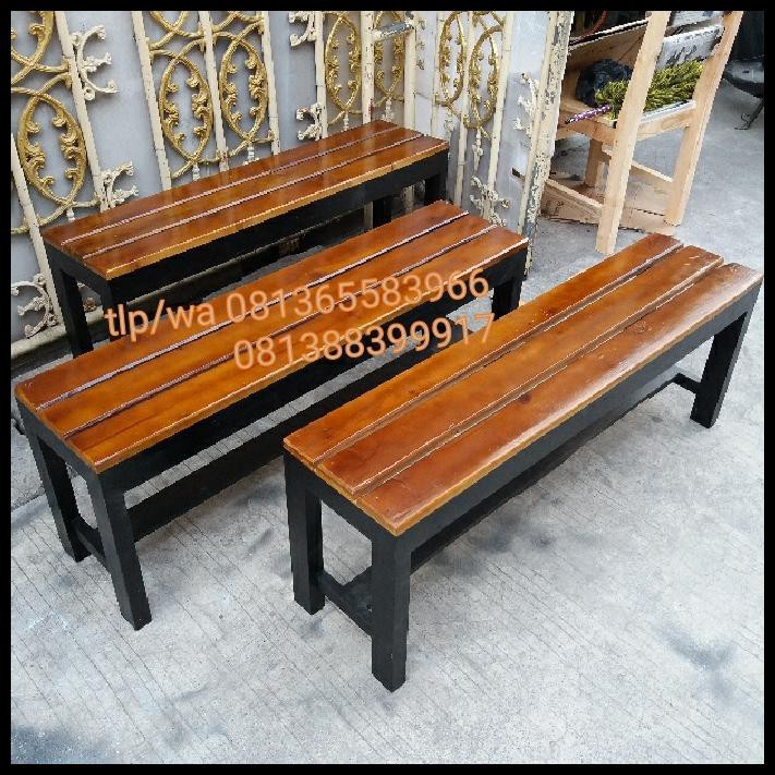Ready - Bangku Panjang/Bangku/Bangku Kayu/Kursi/Kursi Kayu/Tempat Duduk/