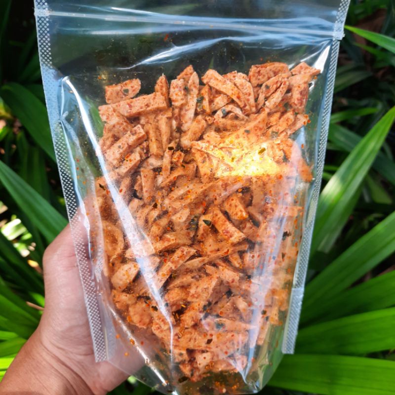 

Basreng Pedas Daun Jeruk - 250 gram