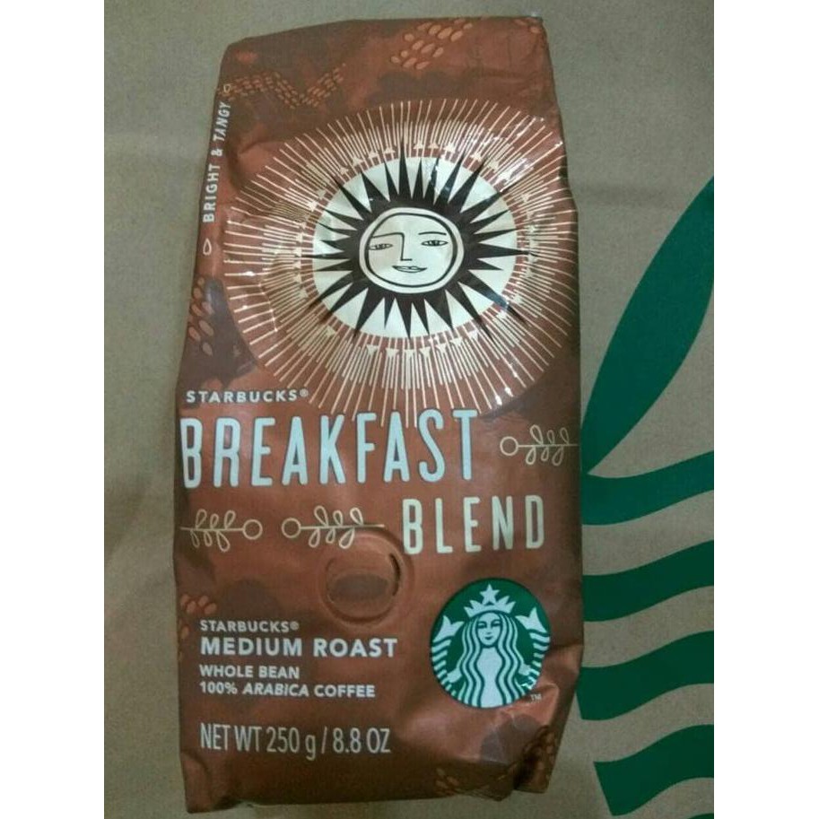 

Kopi Starbucks Breakfast Blend Coffee Whole Bean - Whole Bean