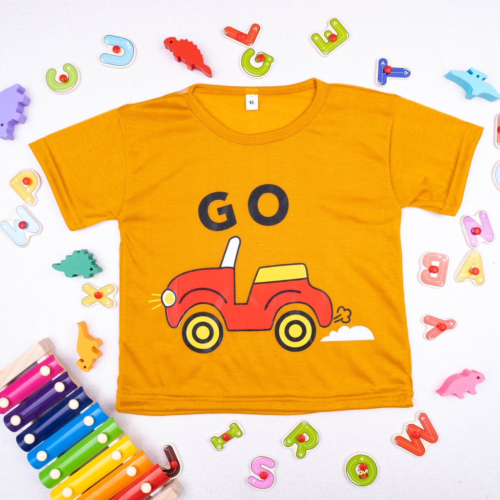 IL - BAJU KAOS ANAK UNISEX - COWOK / CEWEK HEROES EDITION 1-5 Tahun