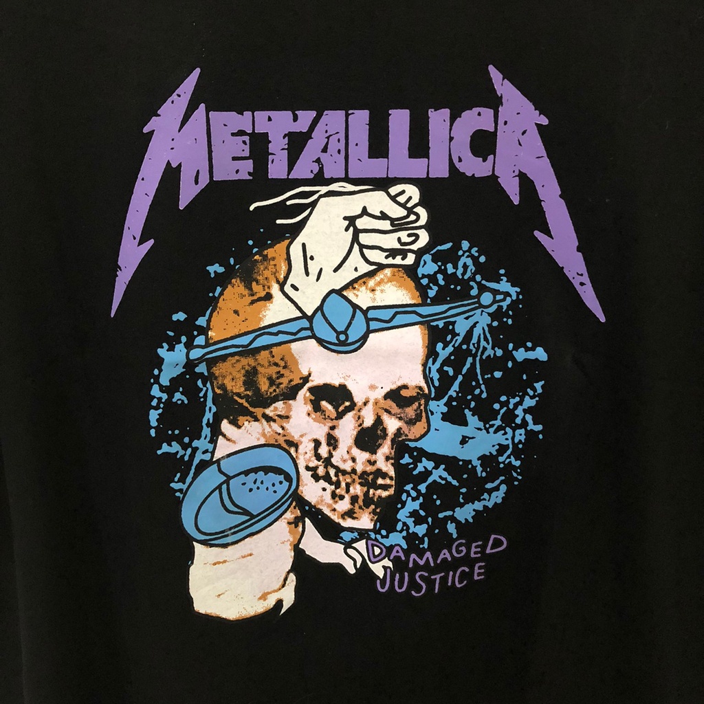 H&amp;M Tee Metallica / Baju Kaos HnM Original Pria Wanita