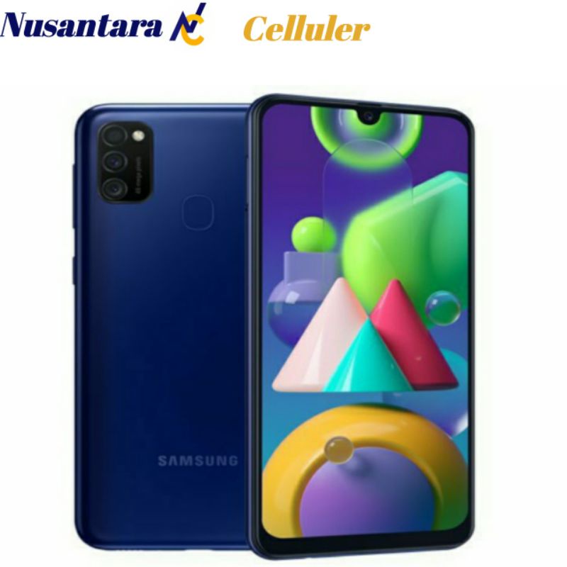 SAMSUNG GALAXY M21 4/64 GB ( Samsung M21 Ram 4 GB ROM 64 GB ) GARANSI RESMI SEIN