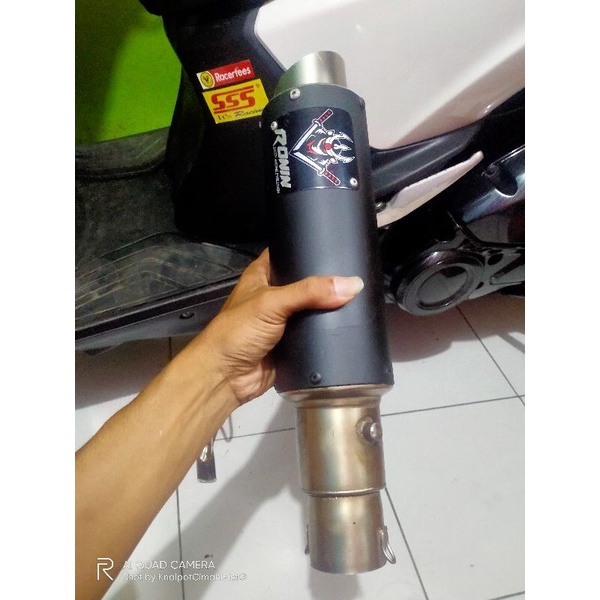 Selencer ronin katana inlet 50mm bekas pakai