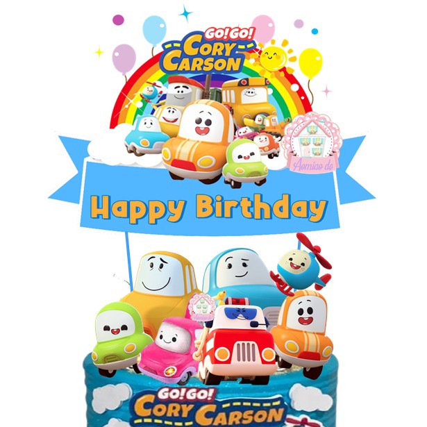 Cory carson cake topper