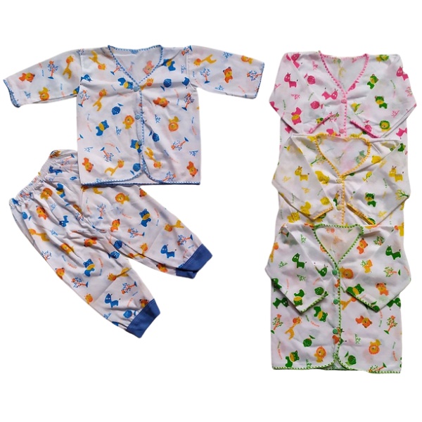 PROMO Setelan baju bayi 0 - 6 bulan / set pakaian bayi / piyama bayi / set pakian tidur bayi / setelan tidur bayi / baju tidur / Baju Bayi Lengan Panjang Dan Celana Panjang / Baju bayi lengan panjang motif / Celana Panjang bayi MOTIF / SETELAN MURAH