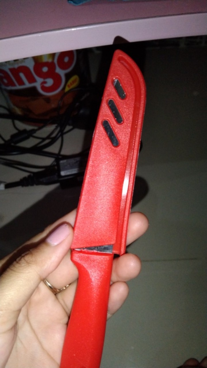 Pisau Dapur Buah Sayur Tajam / Pemotong Makanan / Kupas Buah Warna Warni /pisau(b30k)
