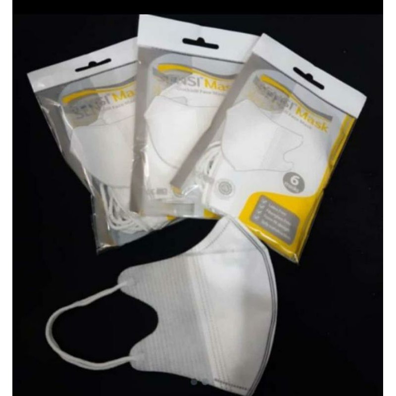 Duckbill masker sensi masker medis sensi sachet sensi mask