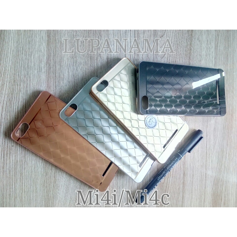 Promo Bumper case mirror diamond Xiaomi mi4i mi4c mi 4i mi4c Murah