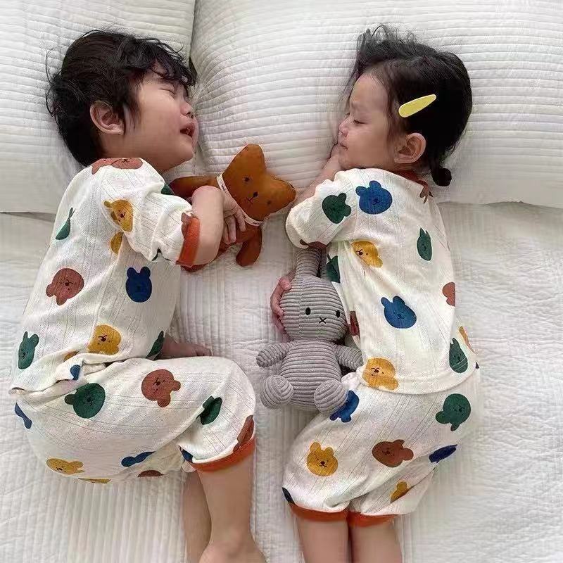 Baju Tidur Anak Set Piyama Anak Uisa1-4th impor