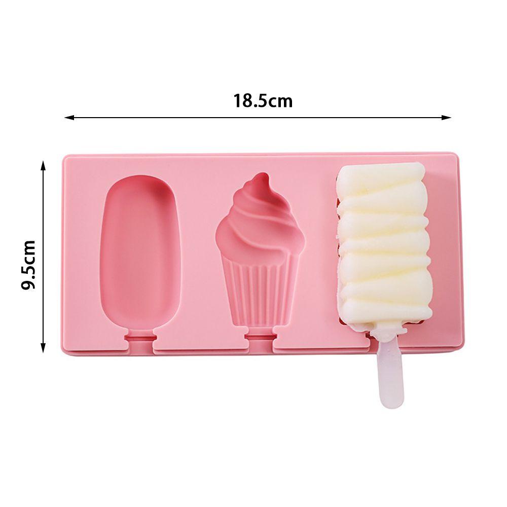 Solighter Cetakan Es Krim Dapur Rumah DIY Homemade Ice Pop Mold