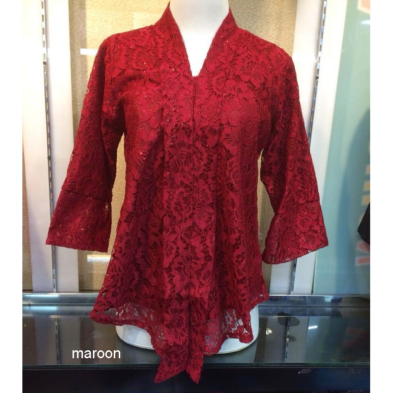 ATASAN KEBAYA BROKAT / KUTUBARU BROKAT