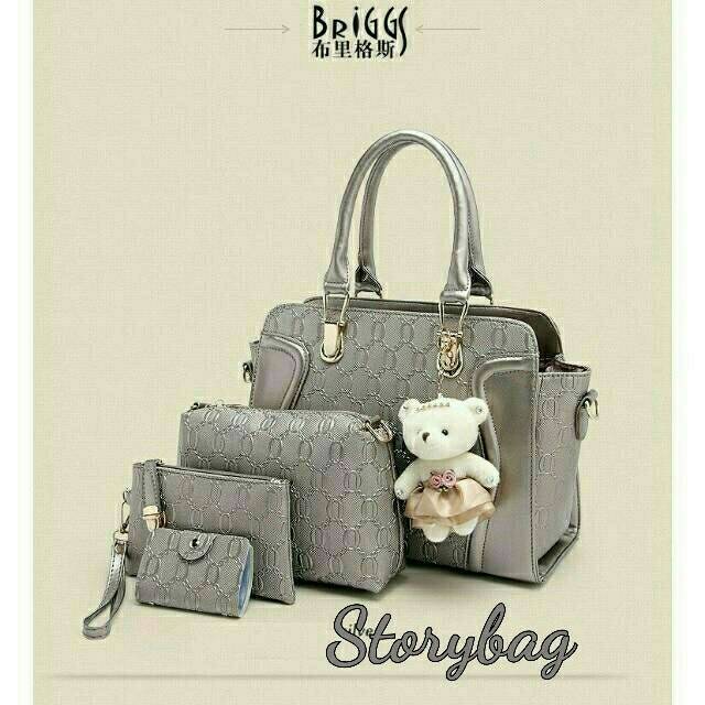 Fashion desvasito 4in1 / fashion wanita / tas handbag satu set murah bisa cod