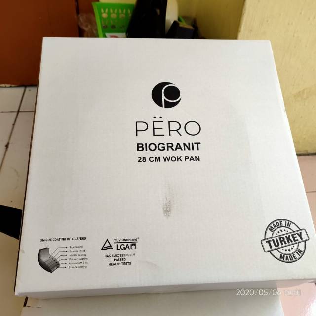 Pero Biogranit 28 Cm Wok Pan