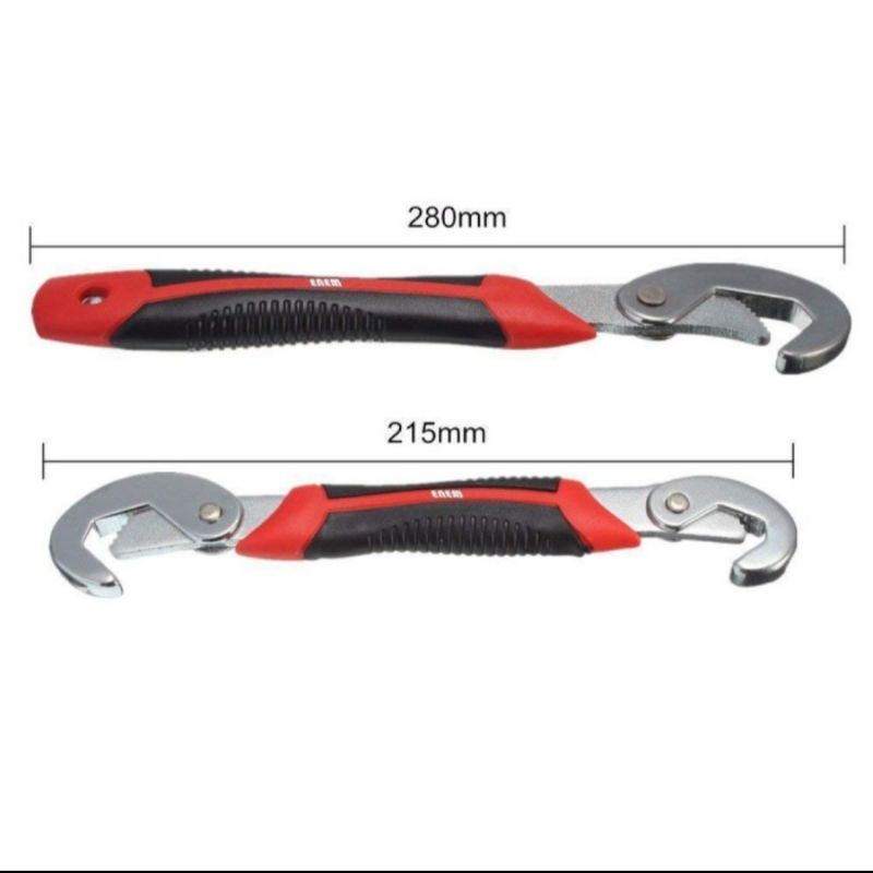 kunci Inggris serbaguna 2 pcs snap N grip universal magic wrench