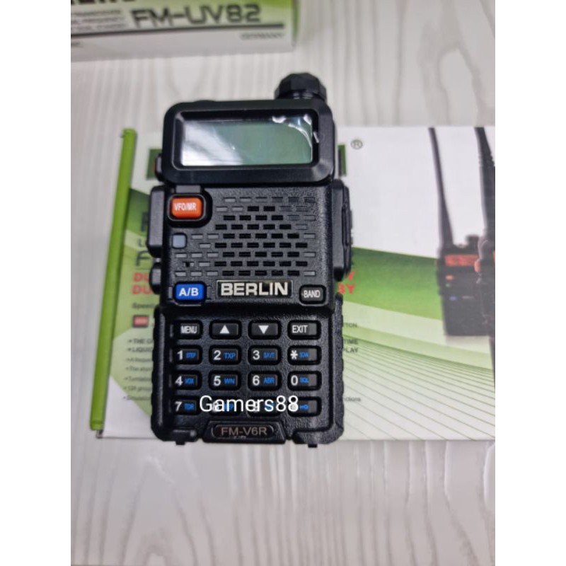 HT BERLIN FM-V6R Dual Band VHF-UHF Handy Talkie