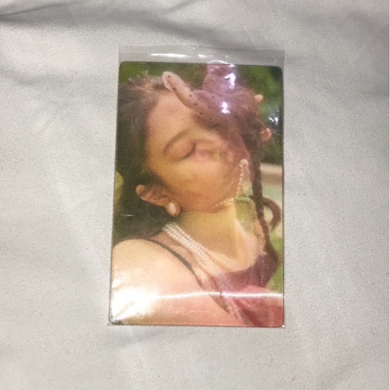 photocard pc jennie lenticular lenti solo