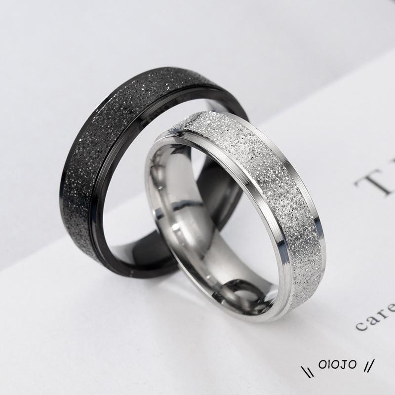 Cincin Bahan Stainless Steel Model Simple