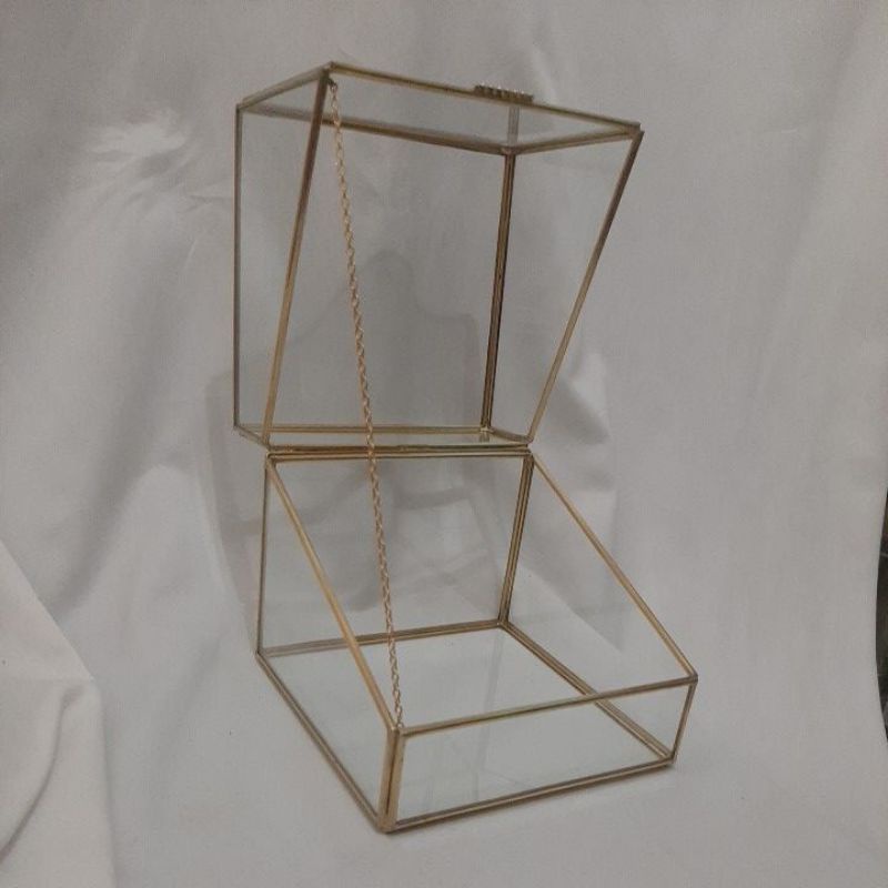 Terarium kaca 15x15x15 cm