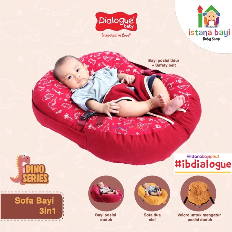 Sofa Bayi - Dialogue Baby Sofa Bayi 3 in 1 Planet Series DGK9222 /DGK9221/SOFA DINO SERIES DGK9222/DGK9223