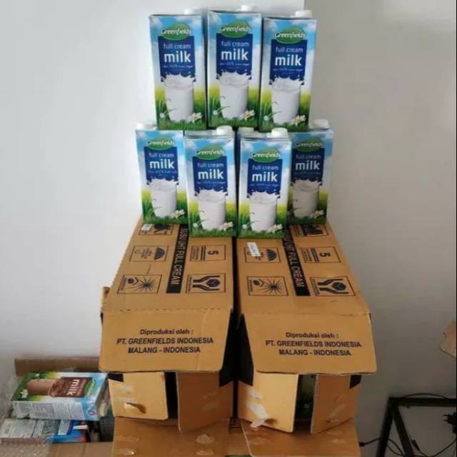 

PROMO 1 KARTON ISI 12 GREENFIELDS UHT FULL CREAM