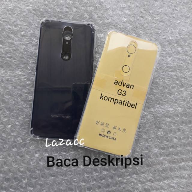 Case advan G3 kompatibel softcrack polos softcase silikon silicon