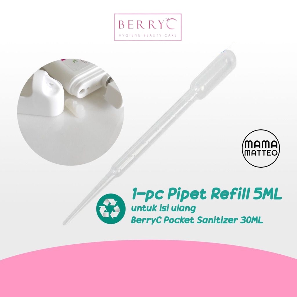 Pipet Plastik Ukuran 5ML / Pipette Tetes Panjang Isi Ulang