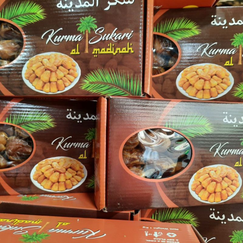 

kurma sukari/kurma raja kemasan dus 1kg