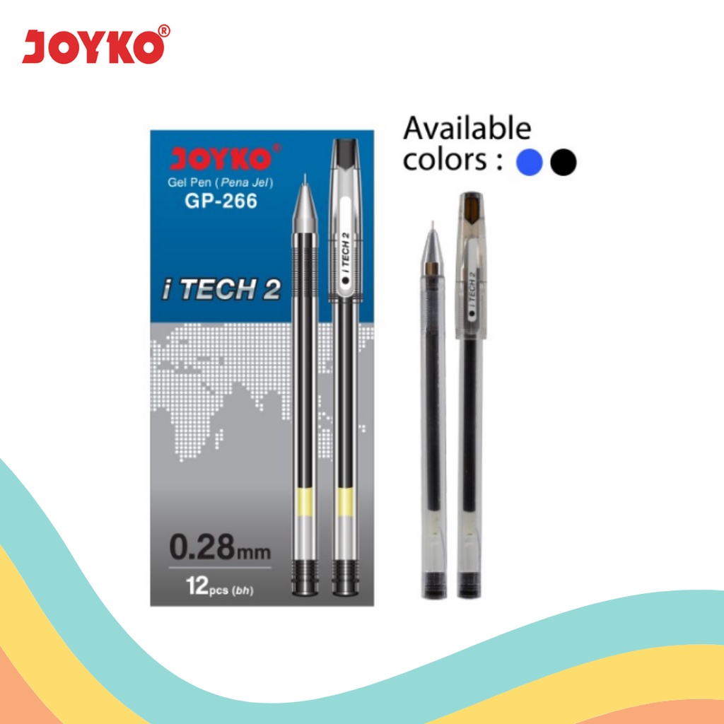 

GEL PEN JOYKO GP-266 I-TECH (12 PCS)