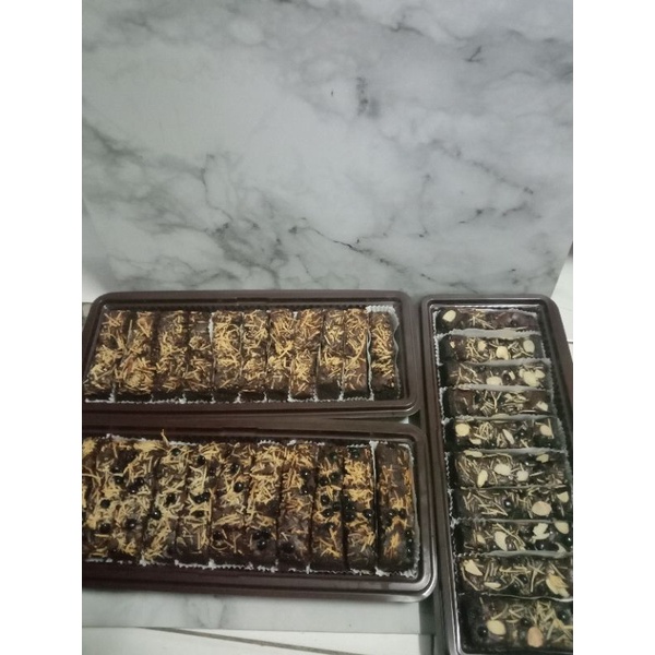 

brownies panggang fudgy