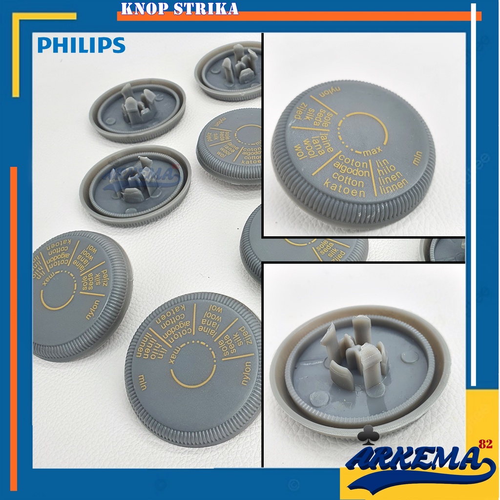 [ PALING MURAH ] KNOP PUTARAN SETRIKA PHILIPS | TOMBOL PENGATUR SUHU STRIKA | KNOP STRIKA