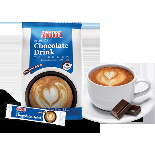 

Gold Kili Chocolate Drink Minuman Cokelat Instant Hot Coklat
