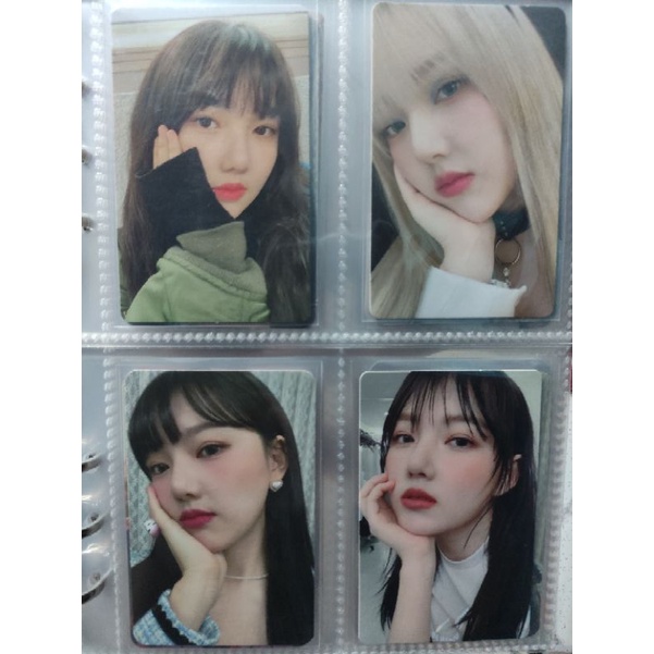 PC Photocard Yerin Topang Dagu Adorerin Yerin Labyrinth Yerin Fever Yerin SOTS Apple