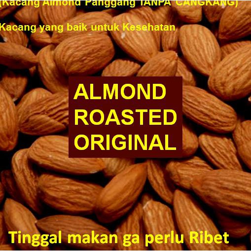

Kscp 500Gram Almond Kupas Original - Roasted (Panggang) Usa - California Wf21