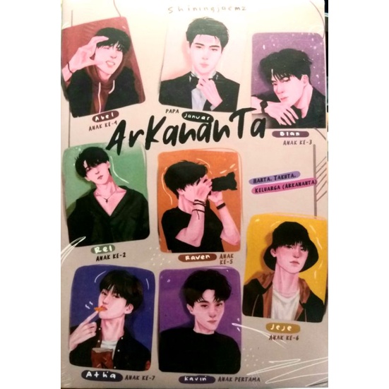 Download Novel Wattpad Arkananta (Bookpaper) - Shiningjaemz