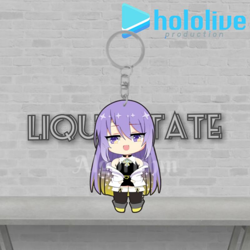 Gantungan Kunci Hololive Moona Hoshinova - Ganci Anime - Ganci Akrilik - Keychain Acrylic Sovenir Mu