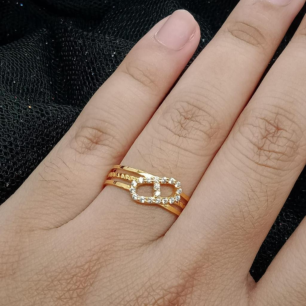 Cincin Emas 17K - 1.7 Gr Kadar 750 - 4966