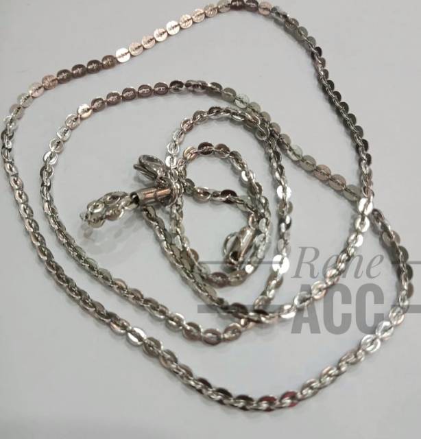 Kalung Titanium nori pjg 60cm stainlessteel