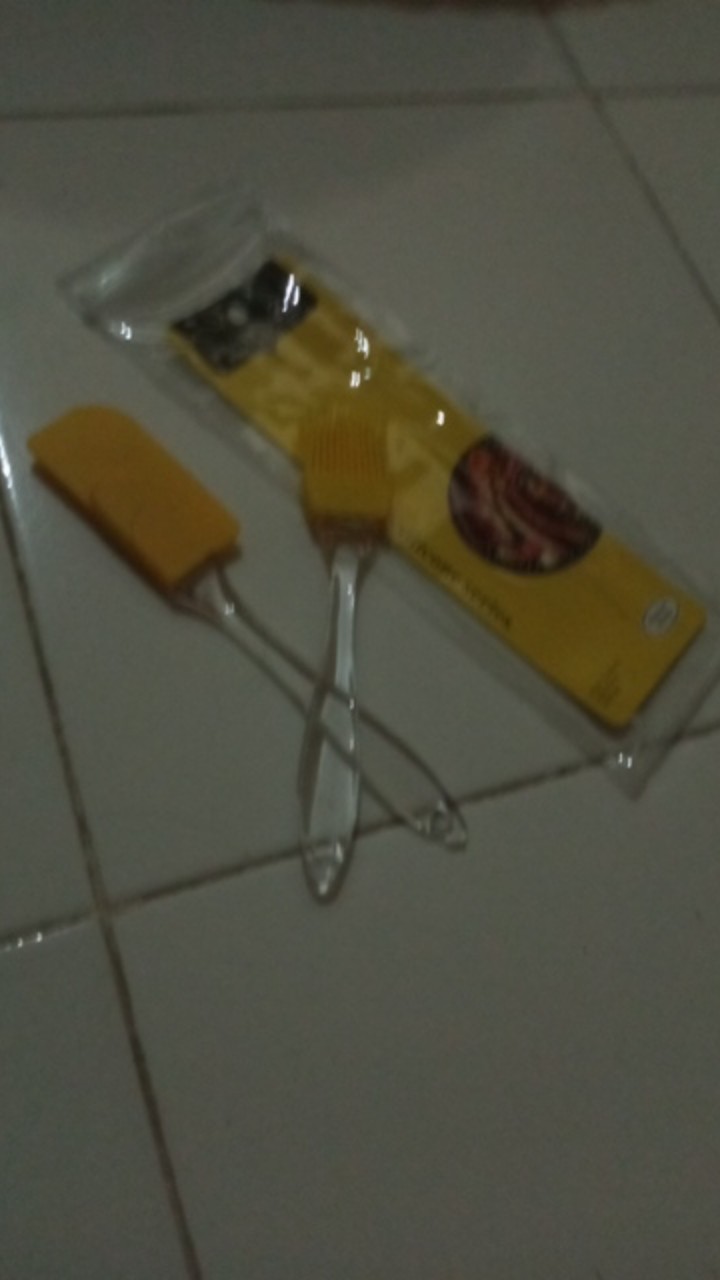 Paket Kuas Silicone Dan Solet Silicone Model Kecil